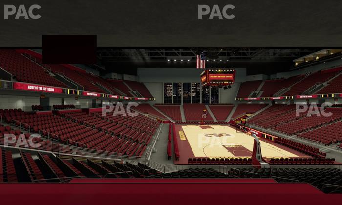 Galen Center - Section 109 Seat View