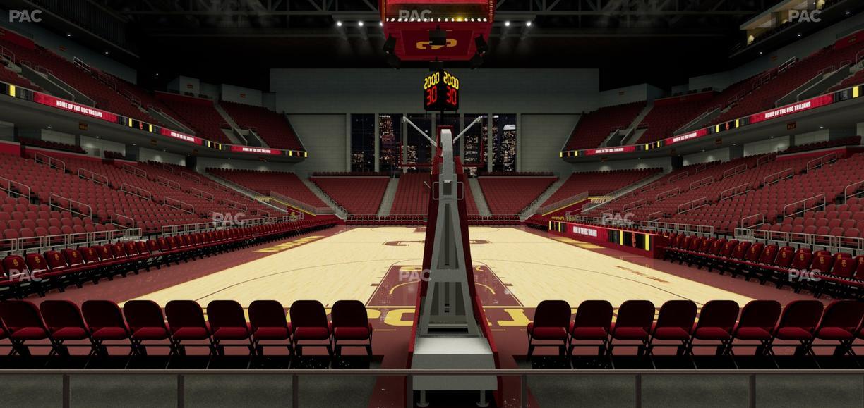 Galen Center - Section 110 Seat View