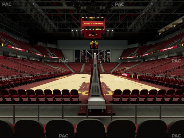 Galen Center - Section 110 Seat View