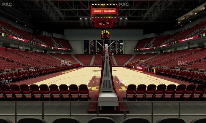 Galen Center - Section 110 Seat View
