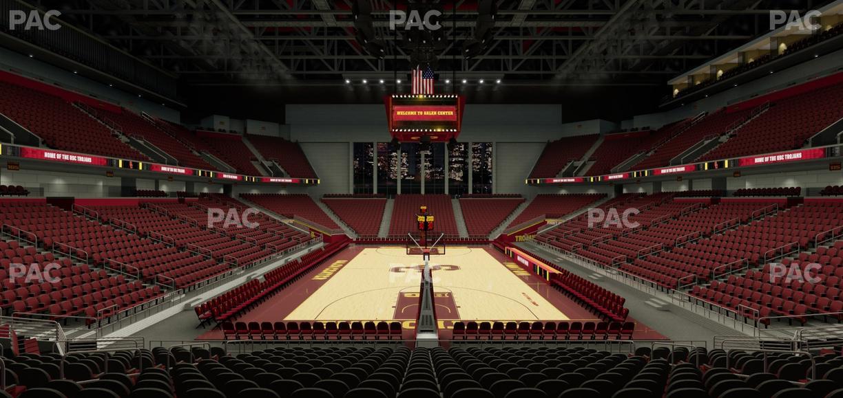 Galen Center - Section 110 Seat View