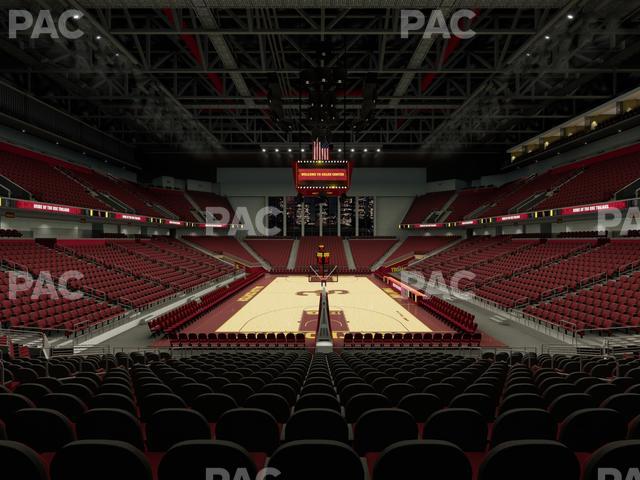 Galen Center - Section 110 Seat View