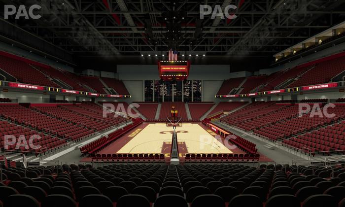 Galen Center - Section 110 Seat View