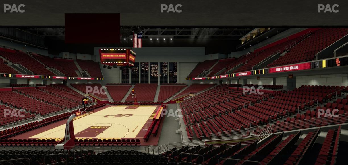Galen Center - Section 111 Seat View