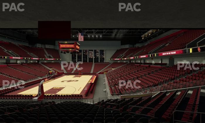 Galen Center - Section 111 Seat View