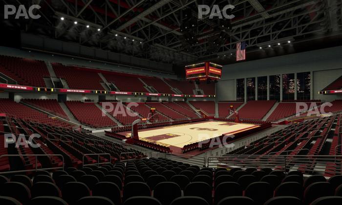 Galen Center - Section 112 Seat View