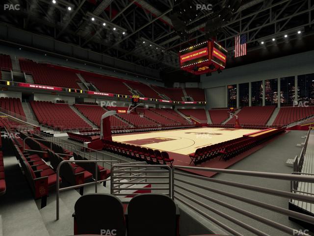 Galen Center - Section 112 Seat View