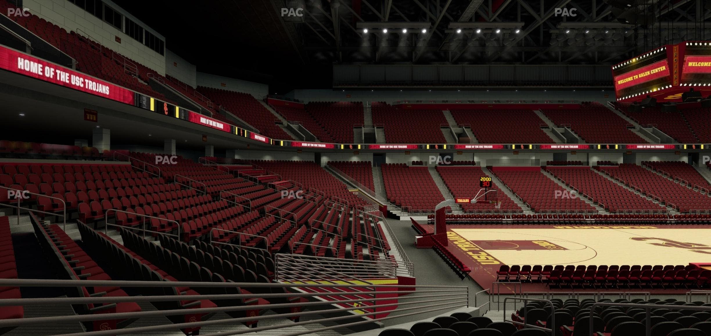 Galen Center - Section 113 Seat View