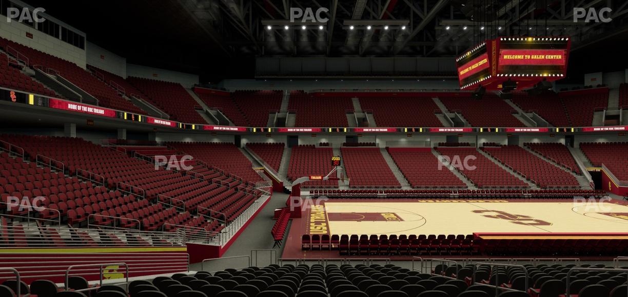 Galen Center - Section 114 Seat View