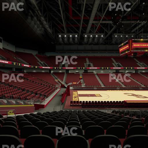 Galen Center - Section 114 Seat View