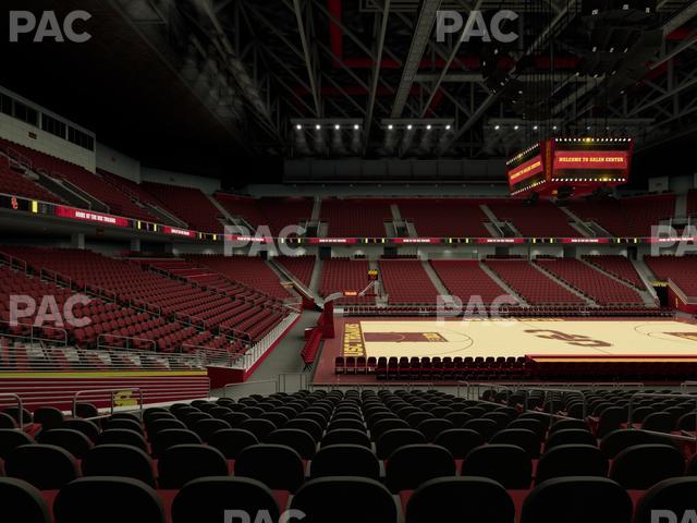 Galen Center - Section 114 Seat View