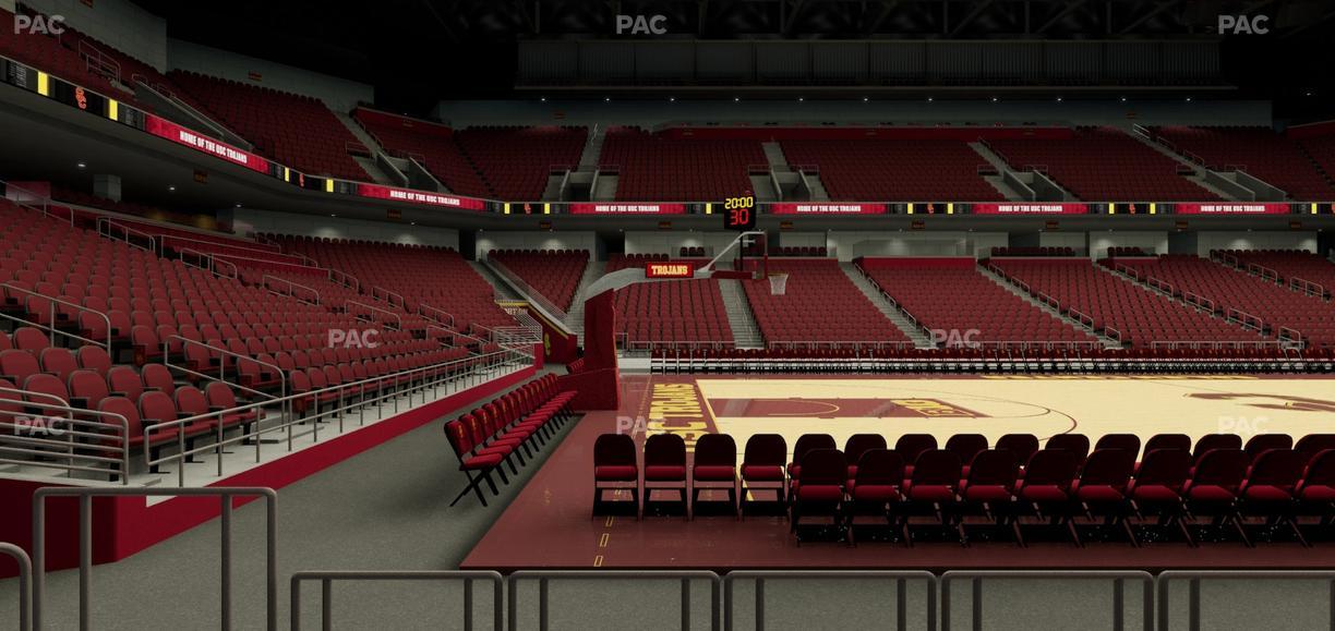 Galen Center - Section 114 Seat View