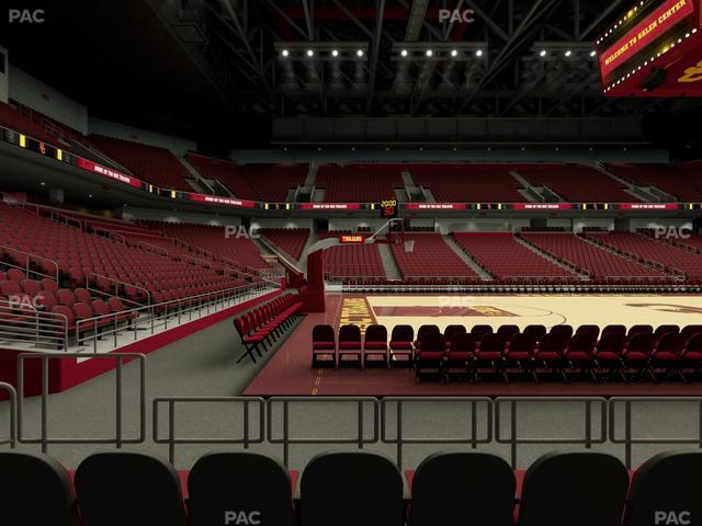 Galen Center - Section 114 Seat View