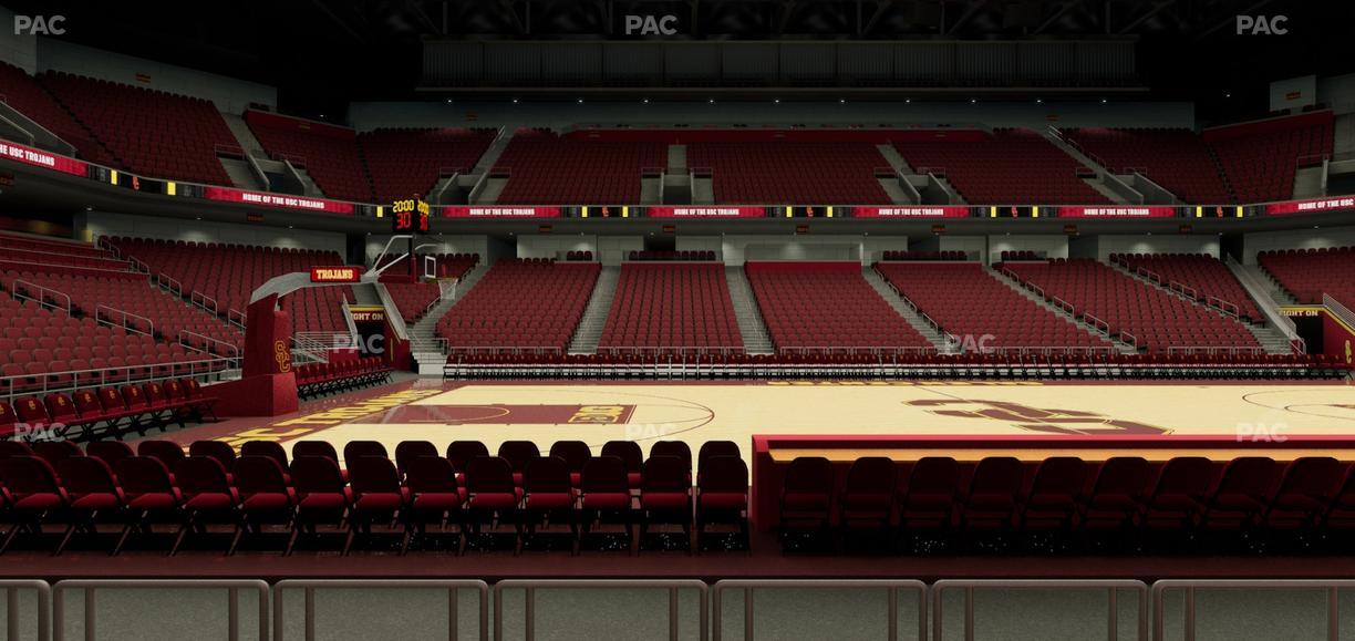 Galen Center - Section 115 Seat View