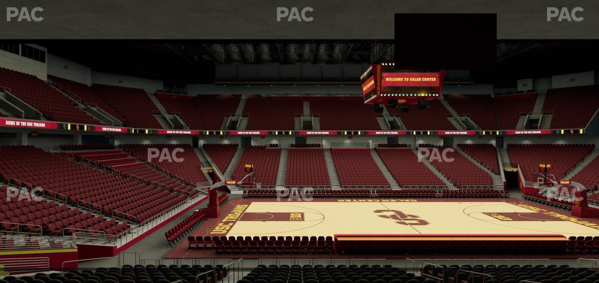 Galen Center - Section 115 Seat View