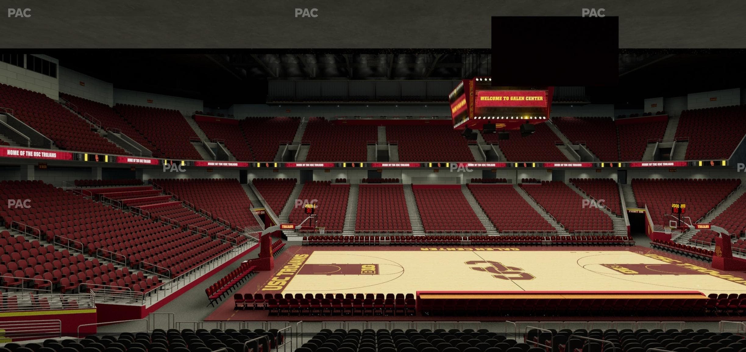 Galen Center - Section 115 Seat View