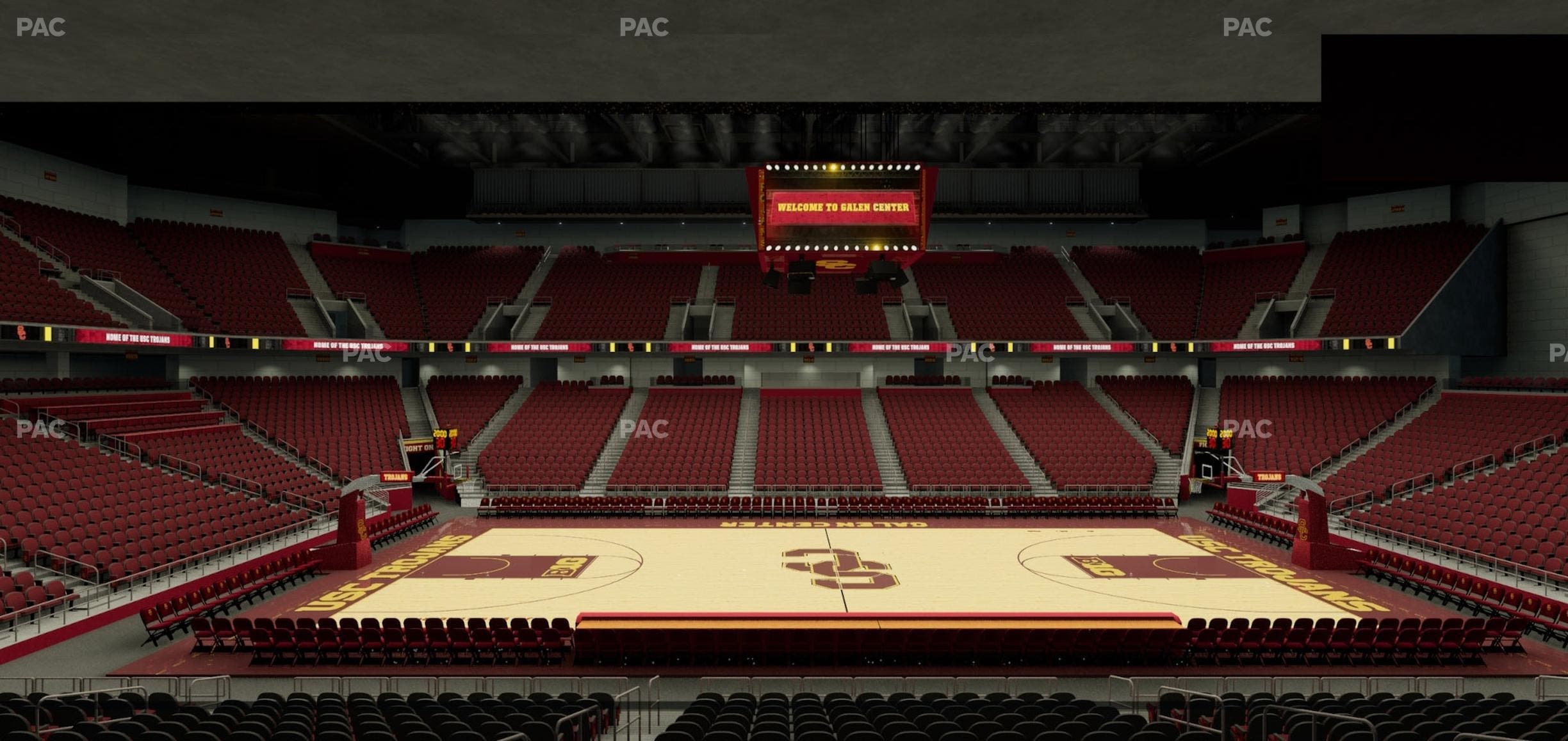 Galen Center - Section 116 Seat View