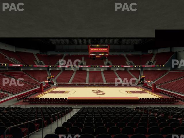 Galen Center - Section 116 Seat View