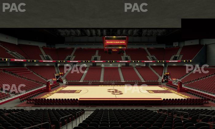 Galen Center - Section 116 Seat View