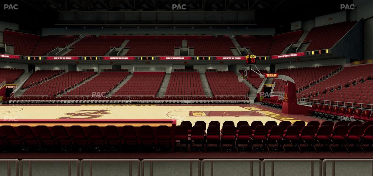 Galen Center - Section 117 Seat View