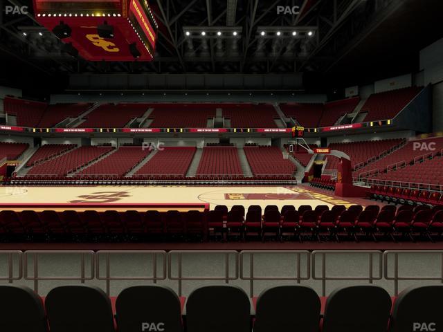 Galen Center - Section 117 Seat View