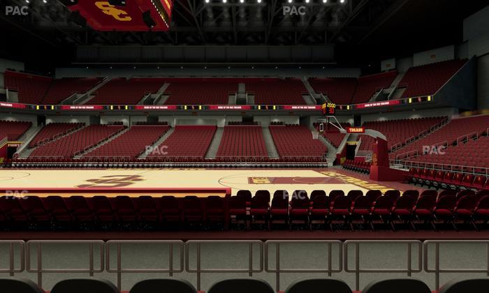 Galen Center - Section 117 Seat View