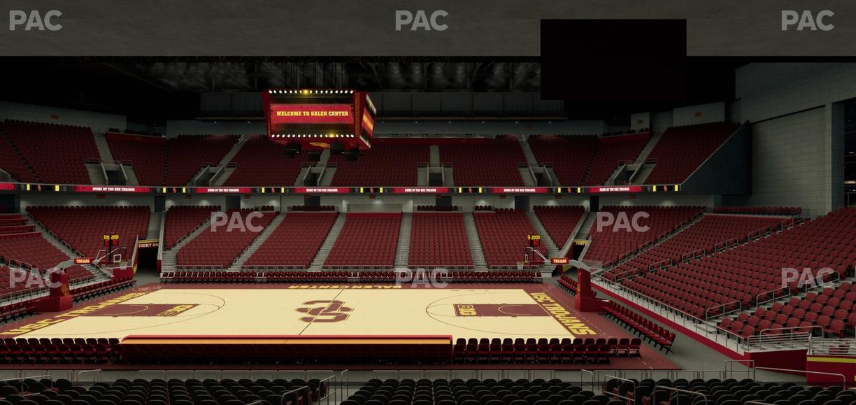 Galen Center - Section 117 Seat View
