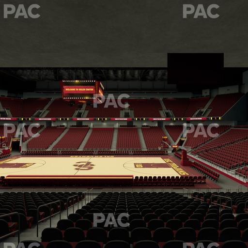 Galen Center - Section 117 Seat View