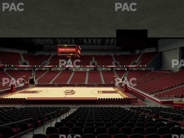 Galen Center - Section 117 Seat View Galen Center - Section 117 Seat View