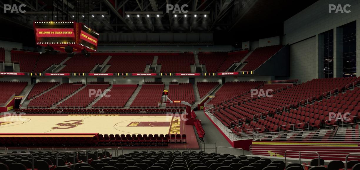 Galen Center - Section 118 Seat View