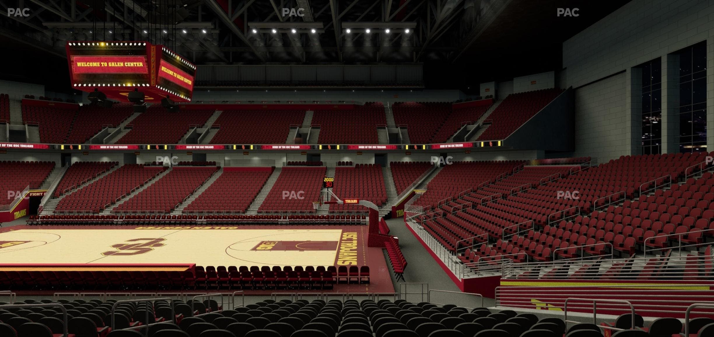 Galen Center - Section 118 Seat View