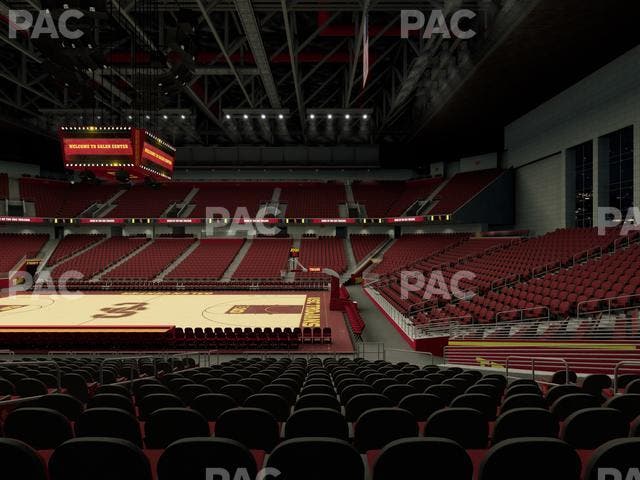 Galen Center - Section 118 Seat View Galen Center - Section 118 Seat View