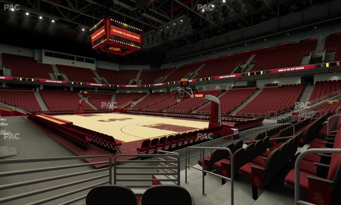 Galen Center - Section 120 Seat View