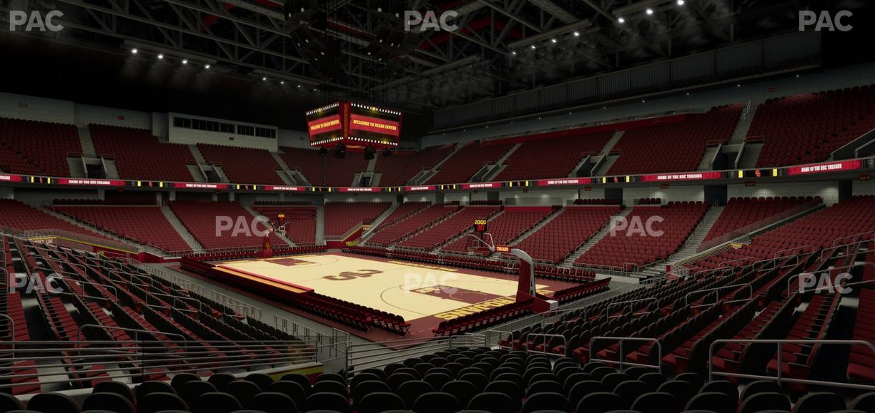 Galen Center - Section 120 Seat View