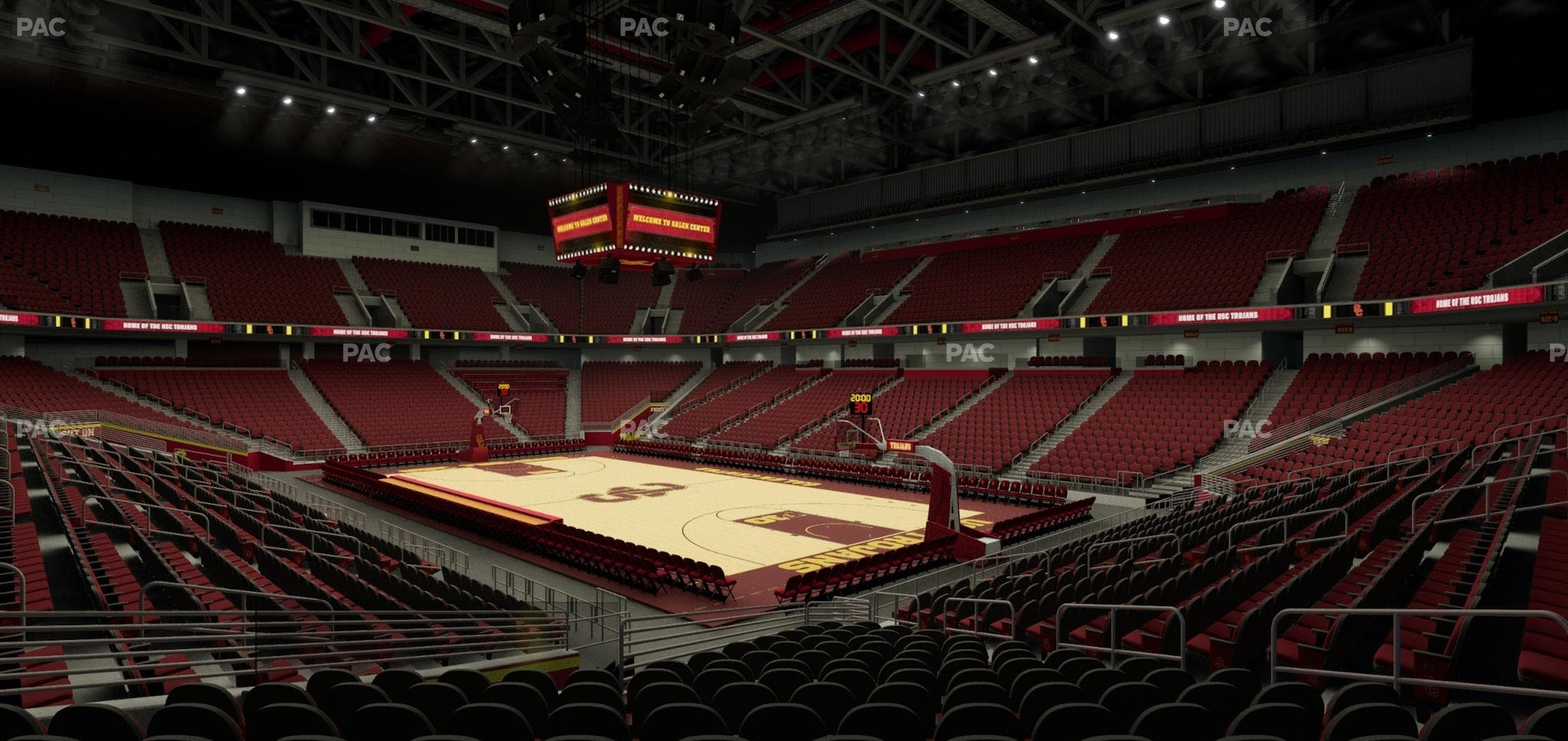 Galen Center - Section 120 Seat View