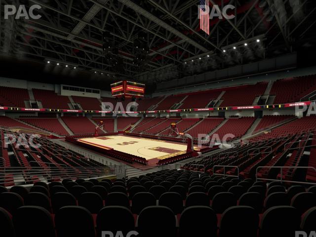 Galen Center - Section 120 Seat View