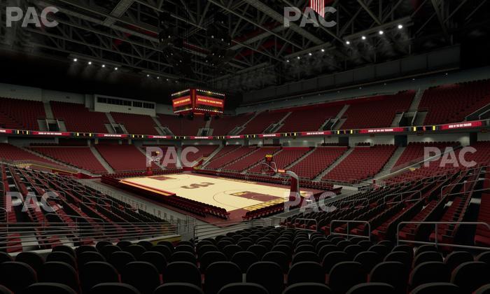 Galen Center - Section 120 Seat View