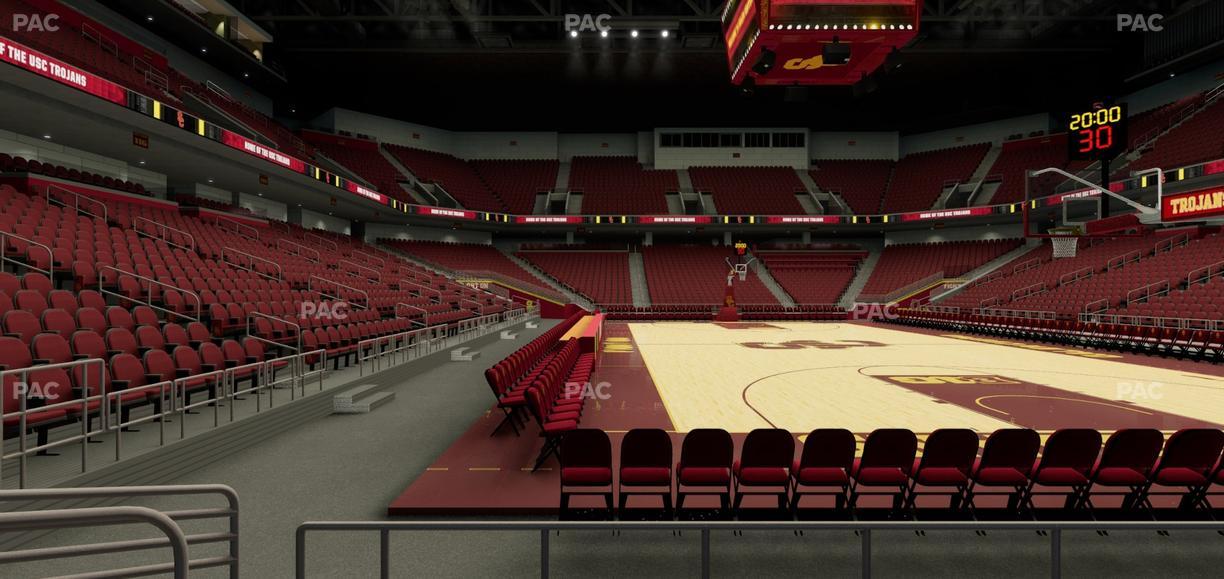 Galen Center - Section 121 Seat View