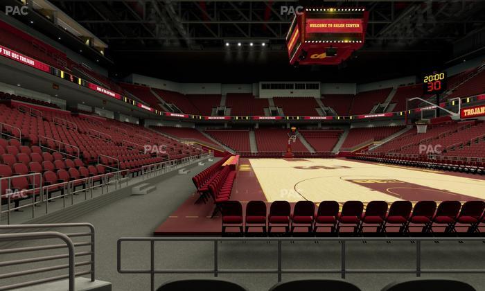 Galen Center - Section 121 Seat View