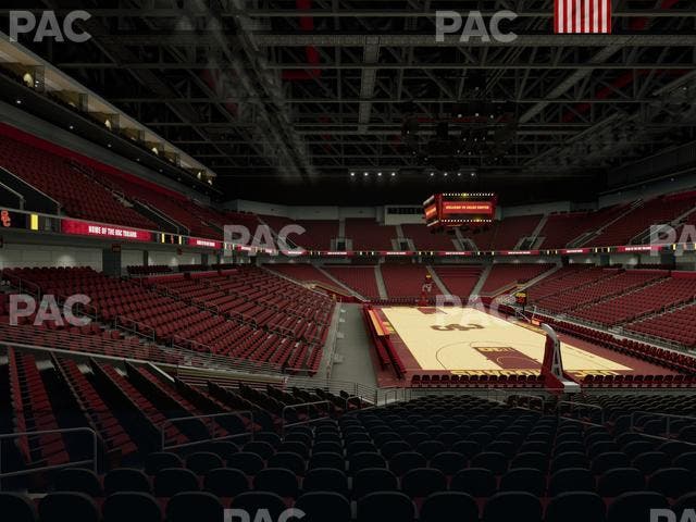 Galen Center - Section 121 Seat View Galen Center - Section 121 Seat View