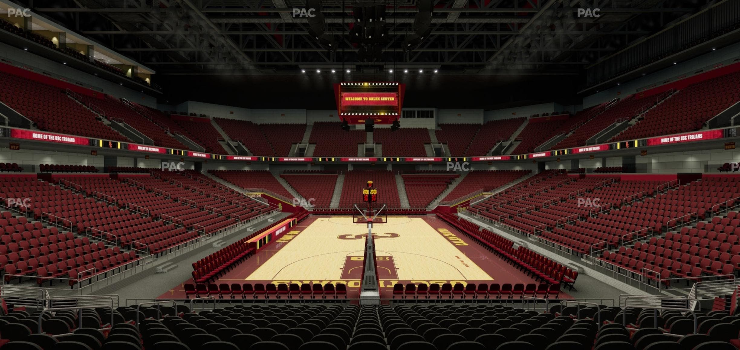 Galen Center - Section 122 Seat View