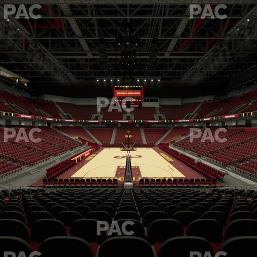 Galen Center - Section 122 Seat View