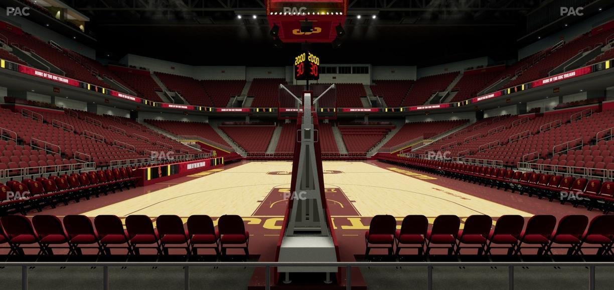 Galen Center - Section 122 Seat View