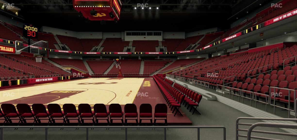 Galen Center - Section 123 Seat View