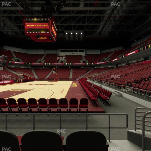 Galen Center - Section 123 Seat View