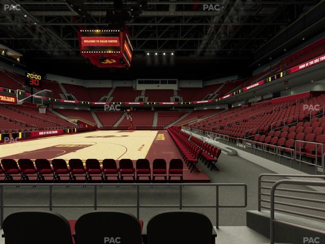 Galen Center - Section 123 Seat View