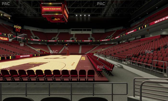Galen Center - Section 123 Seat View
