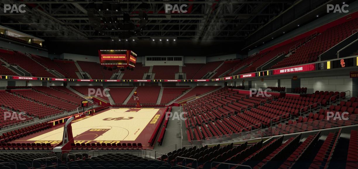 Galen Center - Section 123 Seat View