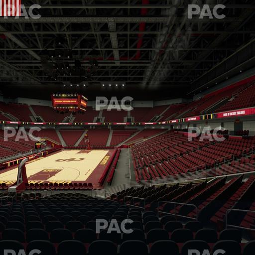 Galen Center - Section 123 Seat View