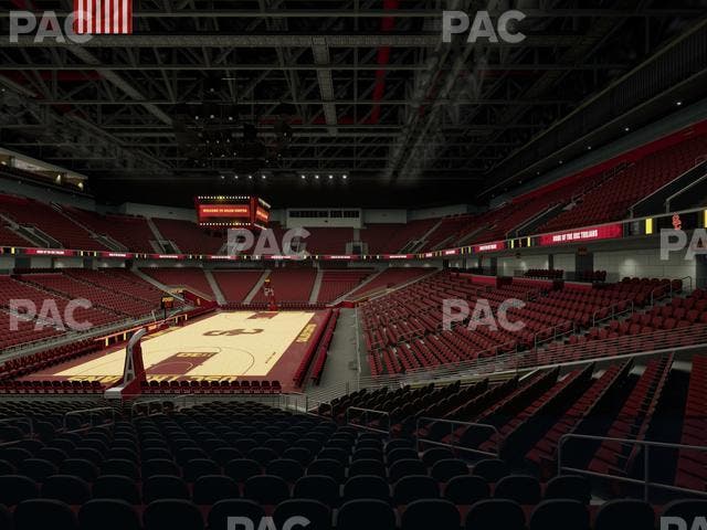 Galen Center - Section 123 Seat View Galen Center - Section 123 Seat View